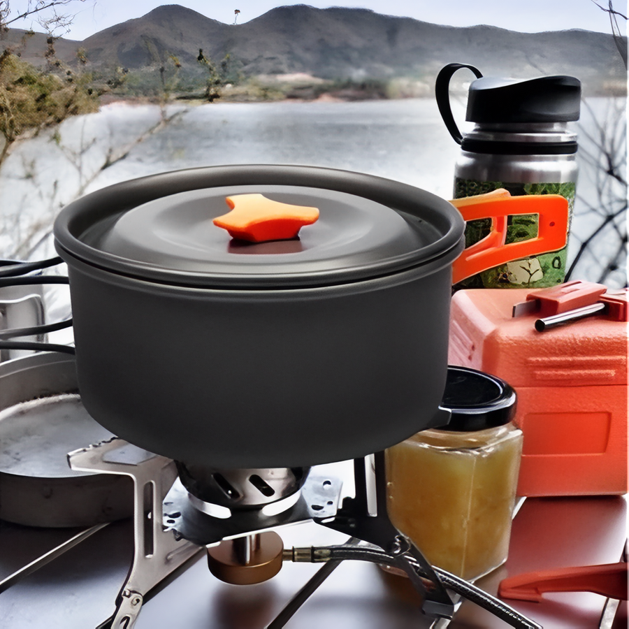 2-Person Camping Cookware Set for Backpacking Meals - product view 11 | Buffalo Gears
