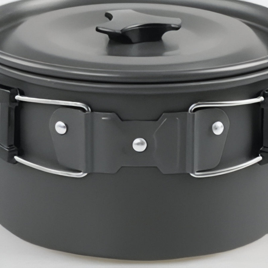 2-Person Camping Cookware Set for Backpacking Meals - product view 13 | Buffalo Gears