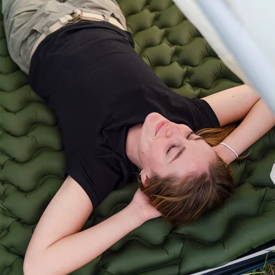 2-Person Inflatable Sleeping Pad for Shared Camping Comfort - product view 5 | Buffalo Gears