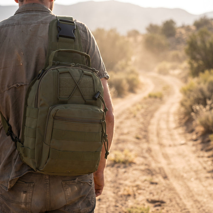 20L Sling Chest Pack in Water-Resistant 800D Oxford - product view 3 | Buffalo Gears