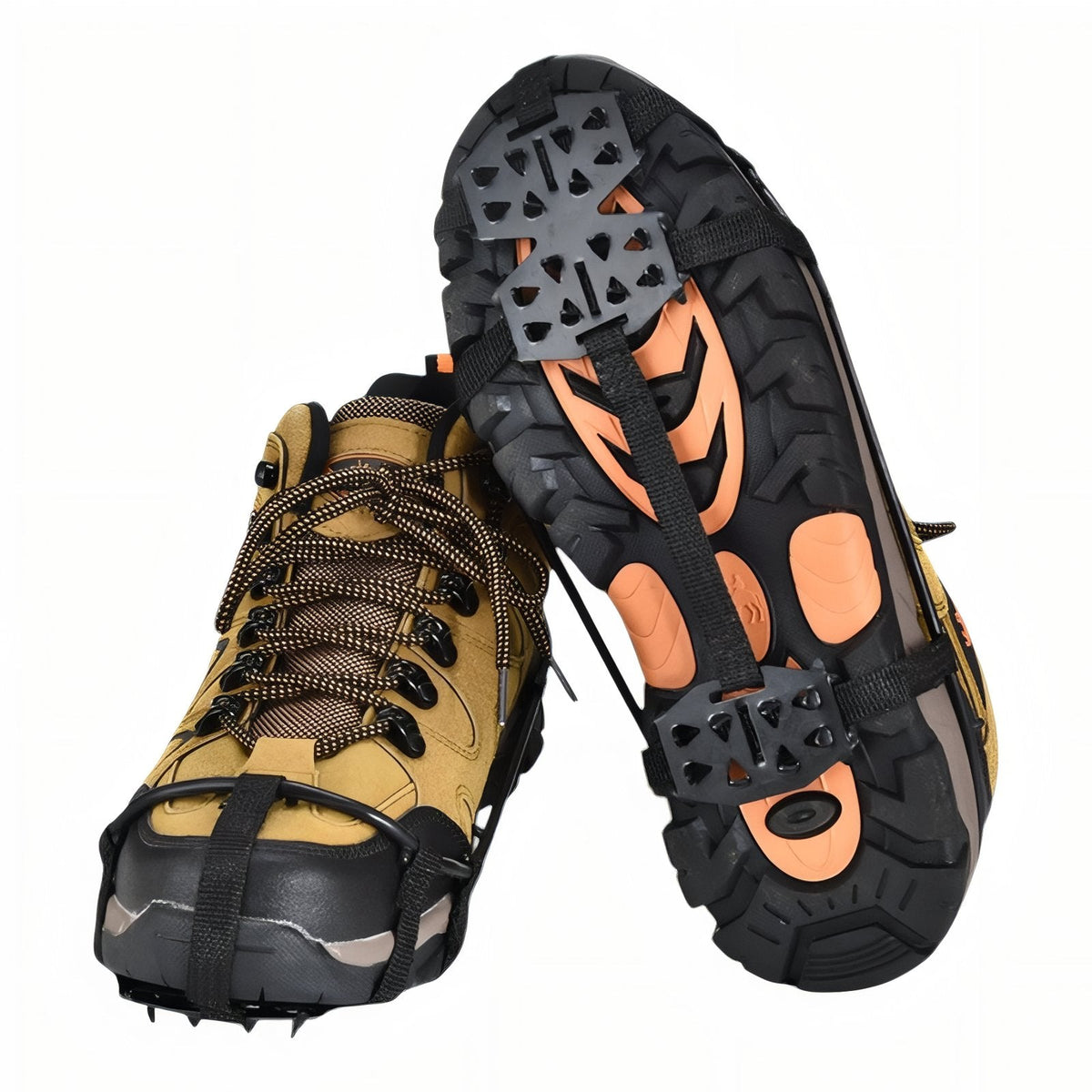 24-Spike Traction Cleats for Icy Winter Hiking Trails - product view 1 | Buffalo Gears