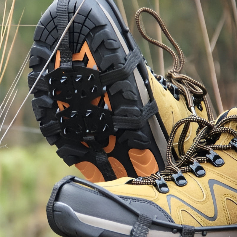 24-Spike Traction Cleats for Icy Winter Hiking Trails - product view 3 | Buffalo Gears