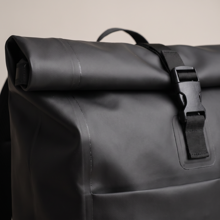 30L Waterproof Roll-Top Backpack Dry Bag Laptop Compartment - product view 2 | Buffalo Gears