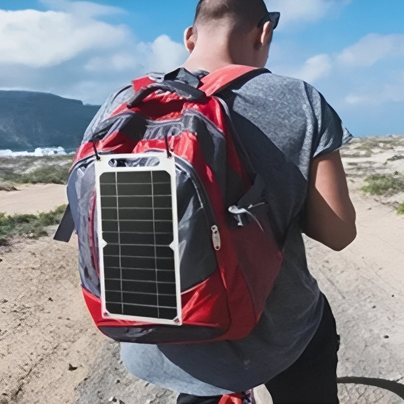 35W Portable Solar Panel Charger for Hiking Trips - product view 4 | Buffalo Gears