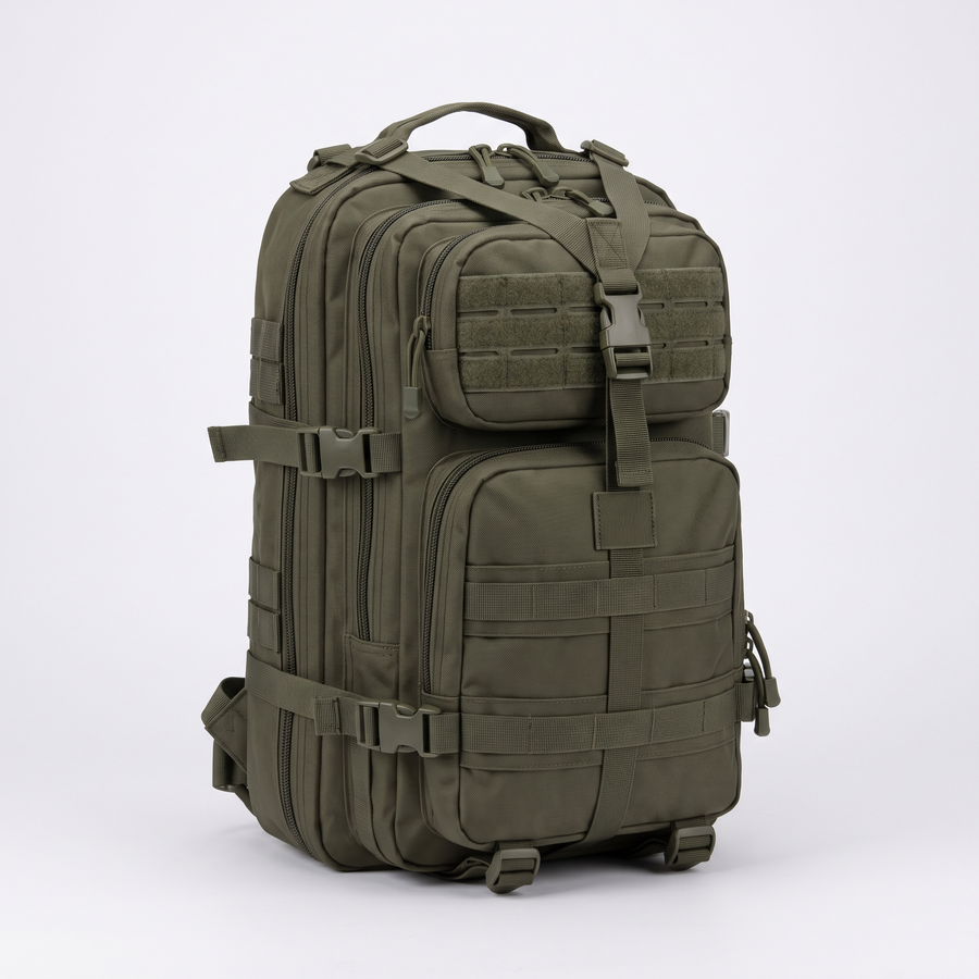 45-Litre Tactical Backpack with Full MOLLE Webbing - product view 1 | Buffalo Gears