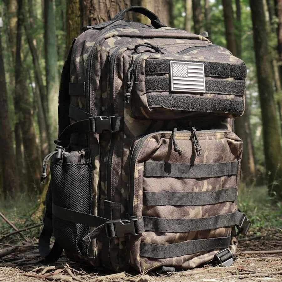 45-Litre Tactical Backpack with Full MOLLE Webbing - product view 6 | Buffalo Gears