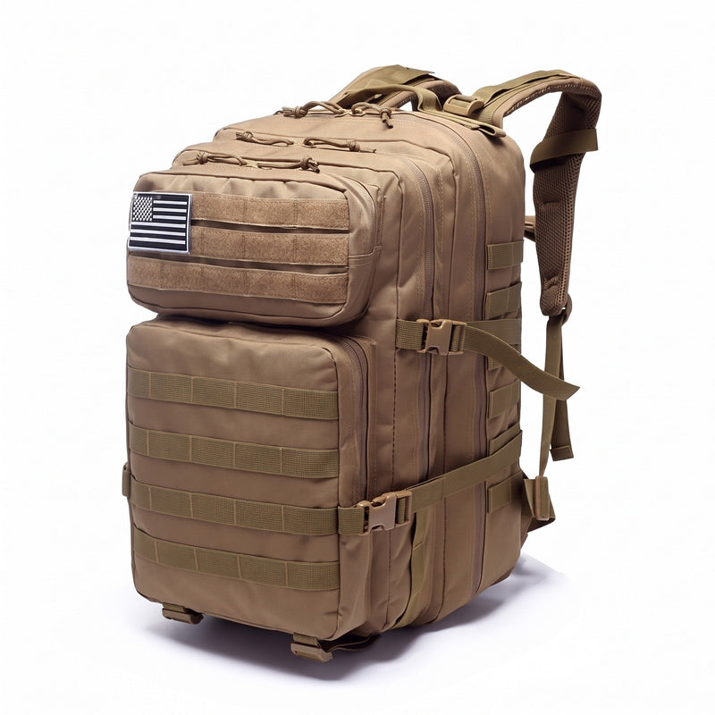 45L MOLLE Rucksack with 5 Pockets in 600D Nylon - product view 7 | Buffalo Gears