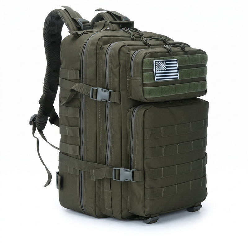 45L MOLLE Rucksack with 5 Pockets in 600D Nylon - product view 8 | Buffalo Gears