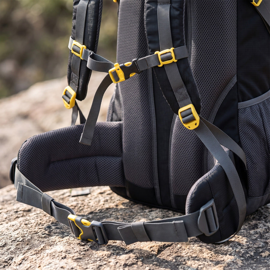 50 Litre Trekking Pack with Included Rain Cover - product view 4 | Buffalo Gears