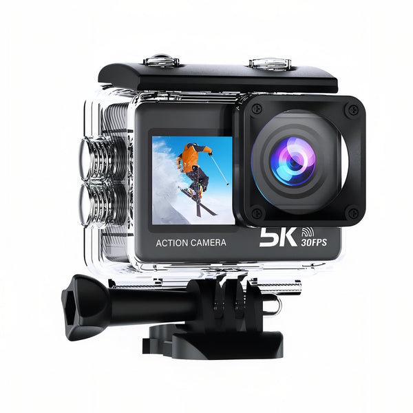 5K Waterproof Action Camera for Outdoor Adventures