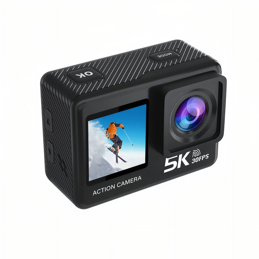 5K Waterproof Action Camera for Outdoor Adventures - product view 4 | Buffalo Gears
