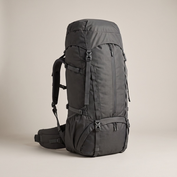 65L Trekking Rucksack Adjustable Torso Multi-Day Expedition Backpack