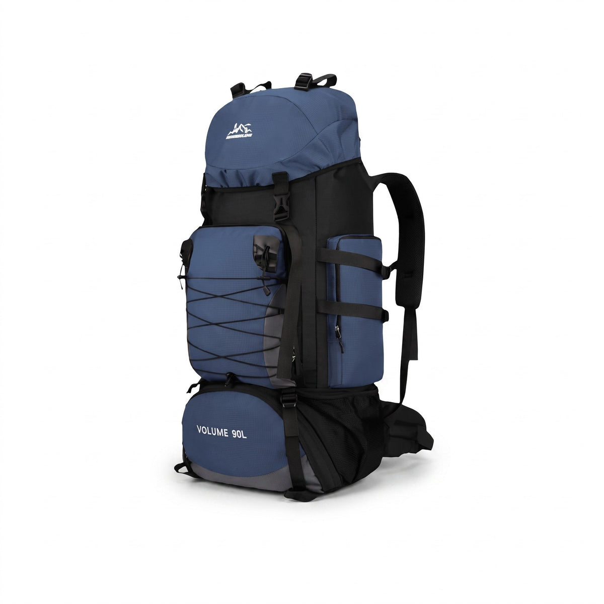 90 Litre Trekking Backpack with Ventilated Back System - product view 1 | Buffalo Gears