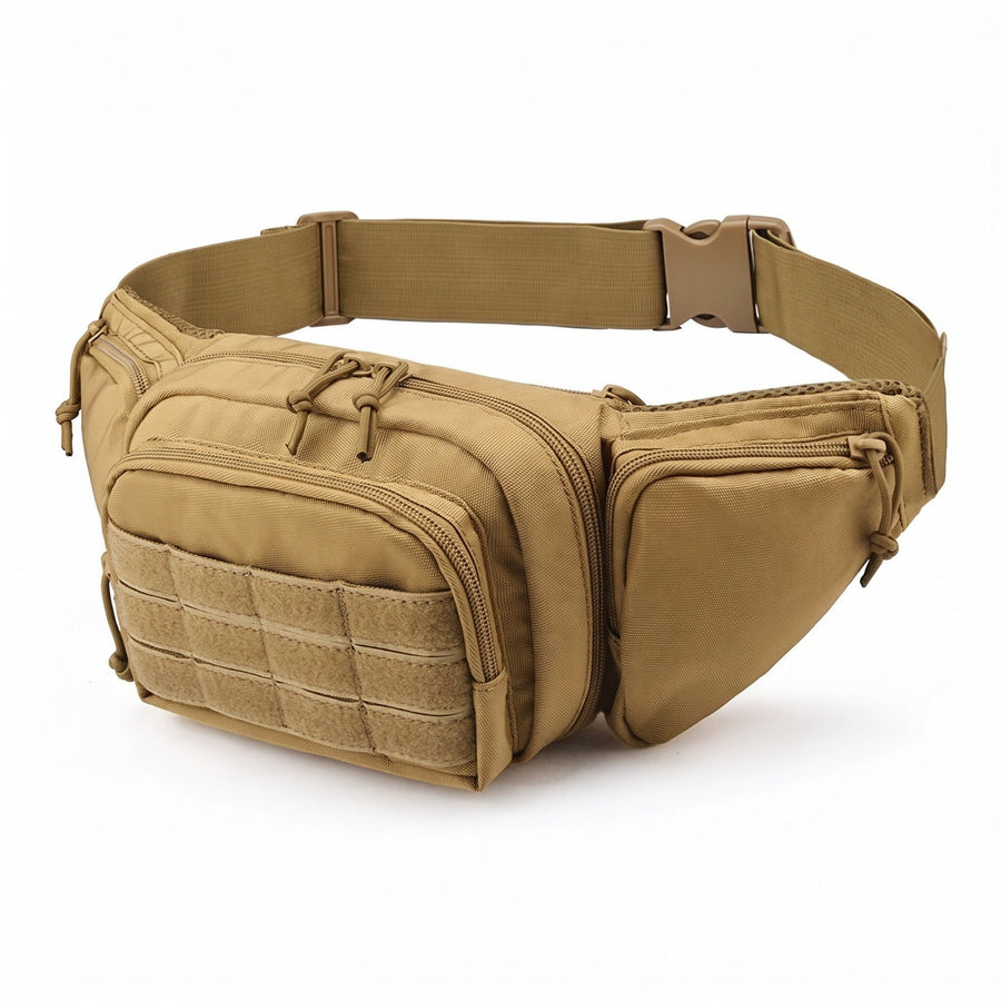 900D Nylon Waist Bag with MOLLE Panel, Waist or Sling - product view 1 | Buffalo Gears