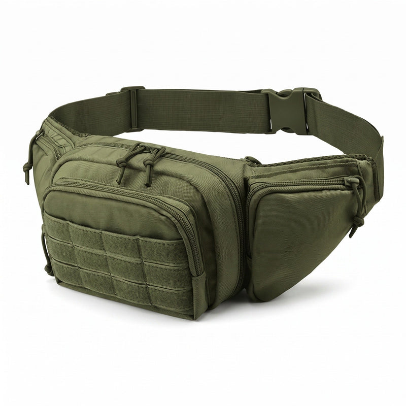 900D Nylon Waist Bag with MOLLE Panel, Waist or Sling - product view 6 | Buffalo Gears