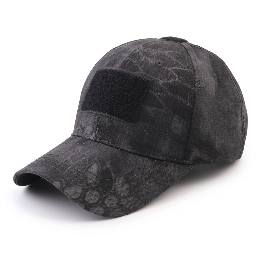 Adjustable Camouflage Field Cap in Breathable Polyester - product view 7 | Buffalo Gears
