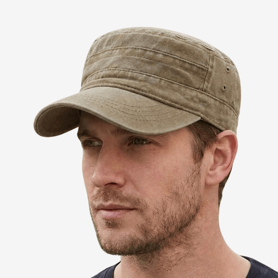 Adjustable Cotton Sun Cap for Hiking, Camping and Travel - product view 2 | Buffalo Gears