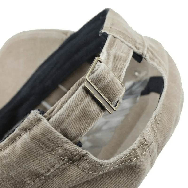 Adjustable Cotton Sun Cap for Hiking, Camping and Travel - product view 12 | Buffalo Gears