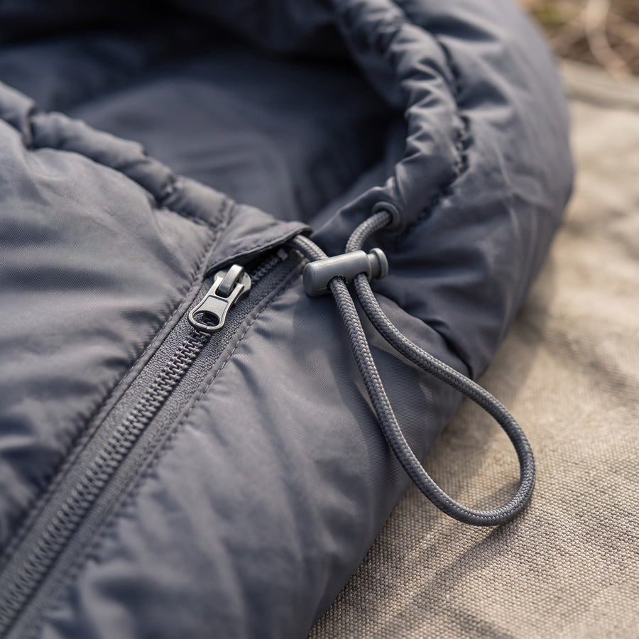 All Season Rectangular Sleeping Bag with Hood - product view 3 | Buffalo Gears