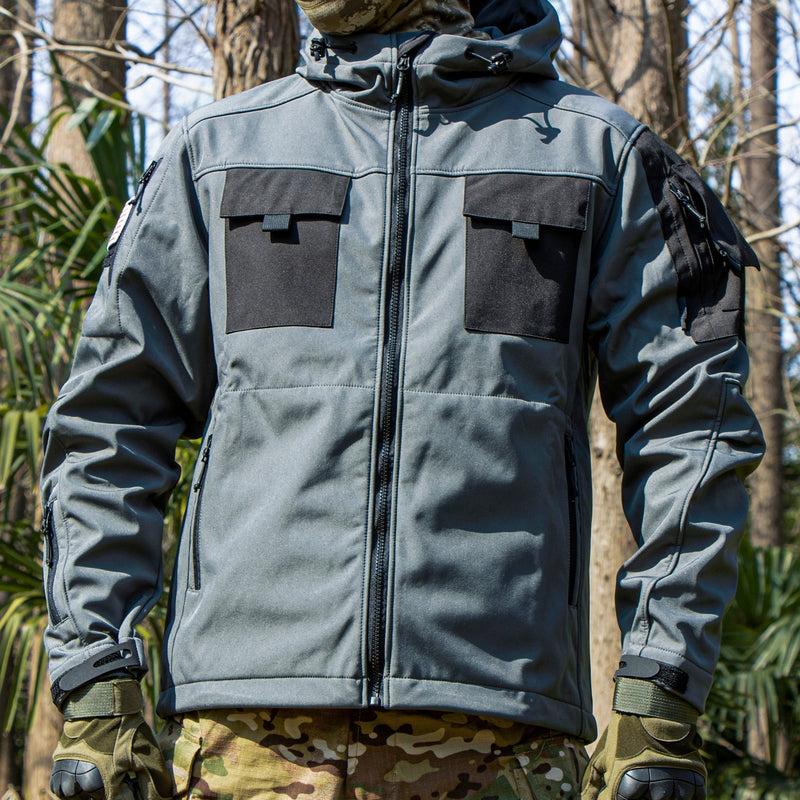 All-Terrain Softshell Winter Coat, Waterproof and Windproof - product view 4 | Buffalo Gears