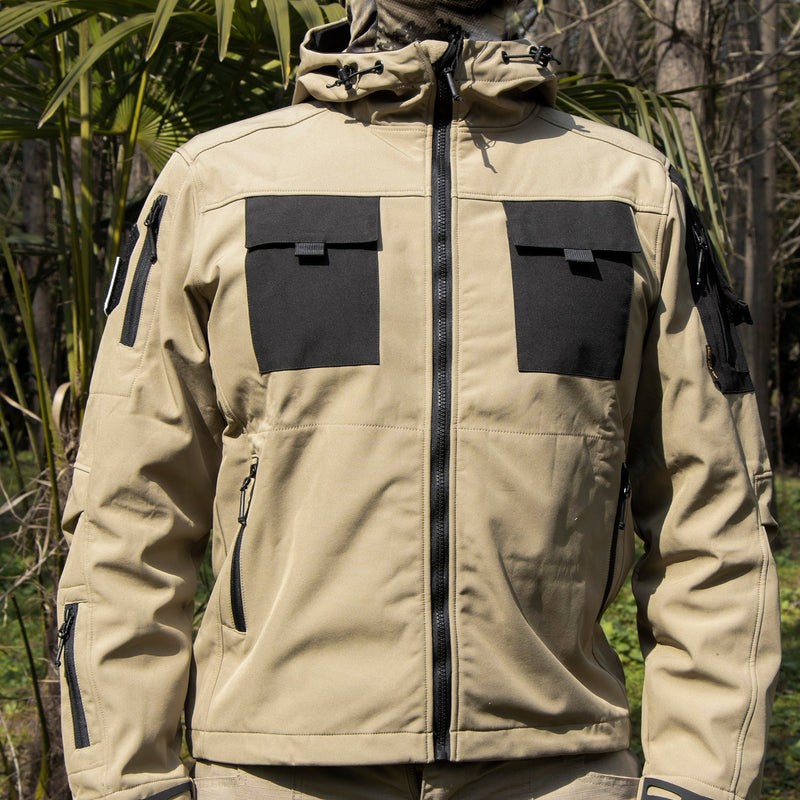 All-Terrain Softshell Winter Coat, Waterproof and Windproof - product view 5 | Buffalo Gears