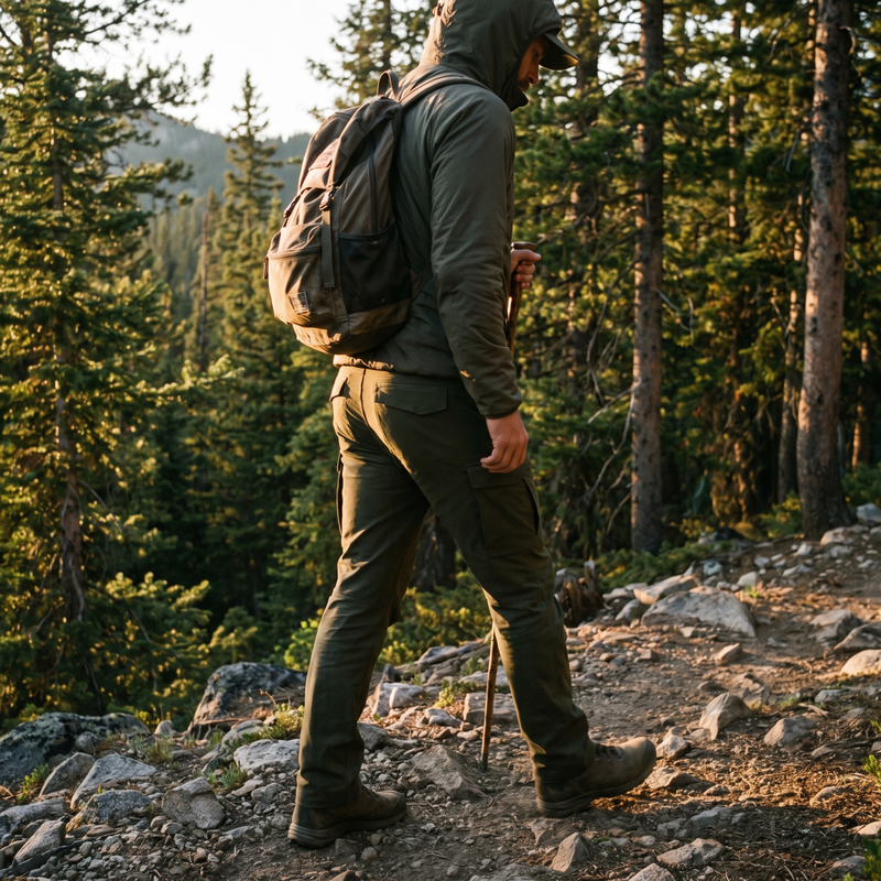 Archon IX9 Lightweight Stretch Trousers for Summer Wear - product view 2 | Buffalo Gears