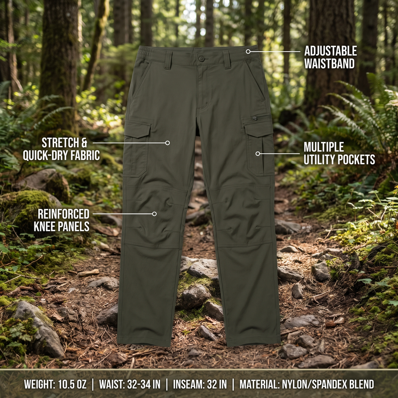Archon IX9 Lightweight Stretch Trousers for Summer Wear - product view 3 | Buffalo Gears