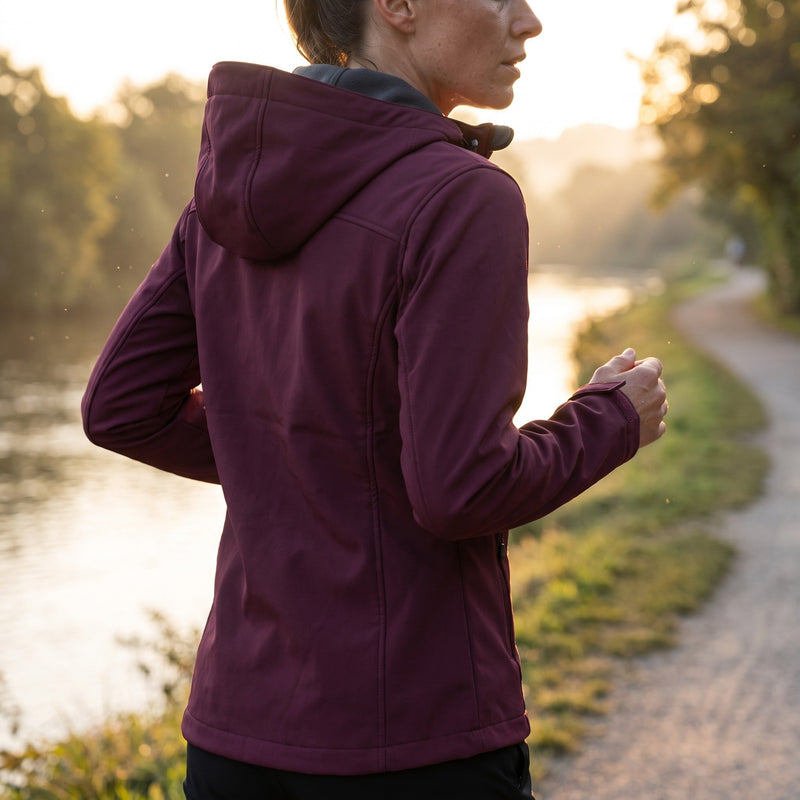 Athletic Windproof Jacket for Women, Breathable - product view 2 | Buffalo Gears