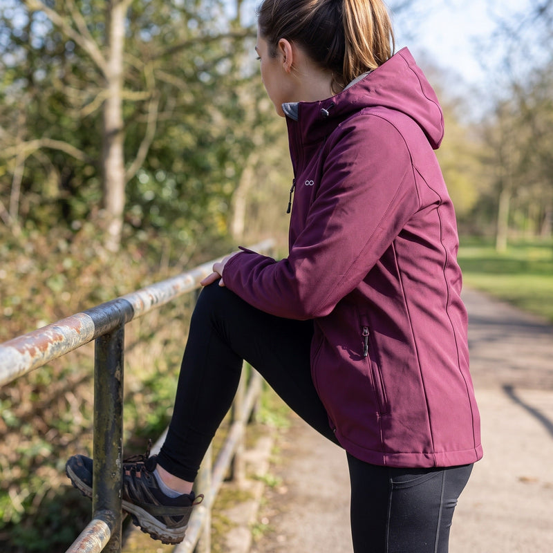 Athletic Windproof Jacket for Women, Breathable - product view 4 | Buffalo Gears
