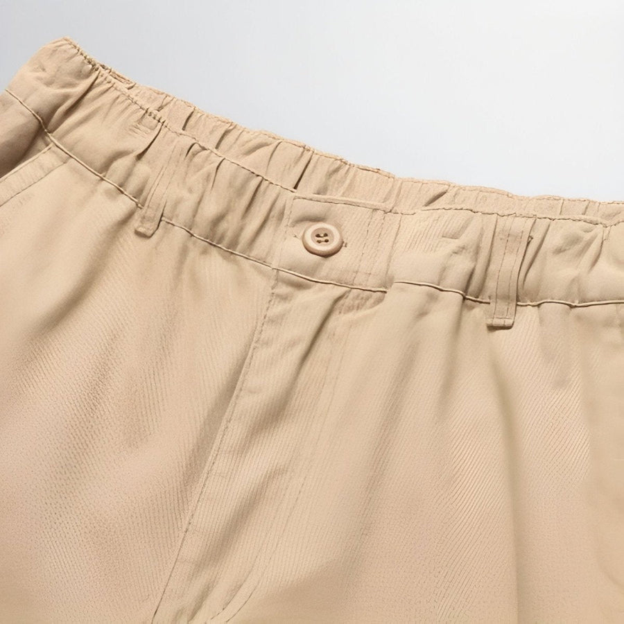 Breathable Cotton Cargo Trousers for All-Season Trekking - product view 8 | Buffalo Gears