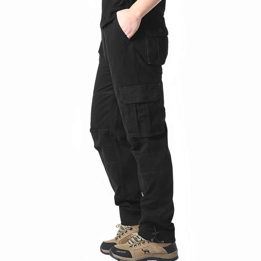 Breathable Cotton Cargo Trousers for All-Season Trekking - product view 12 | Buffalo Gears