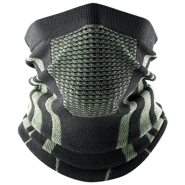 Breathable Multi-Way Neck Gaiter for Cold Weather - product view 4 | Buffalo Gears