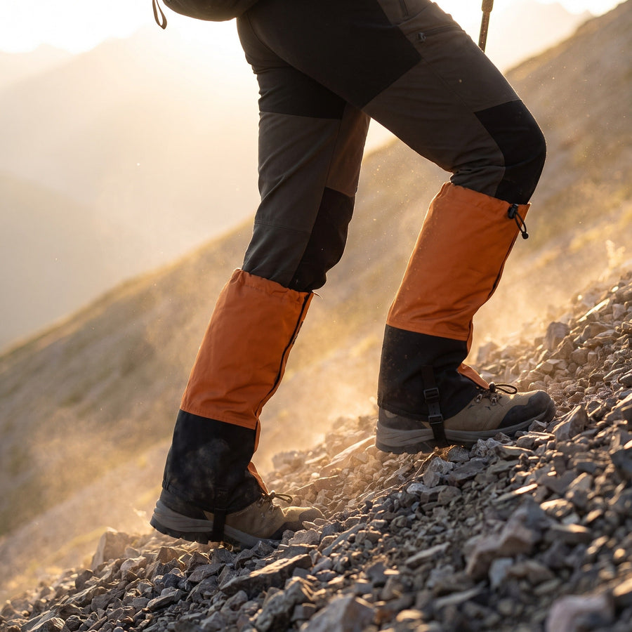 Breathable Outdoor Leg Gaiters with Adjustable Fit - product view 3 | Buffalo Gears