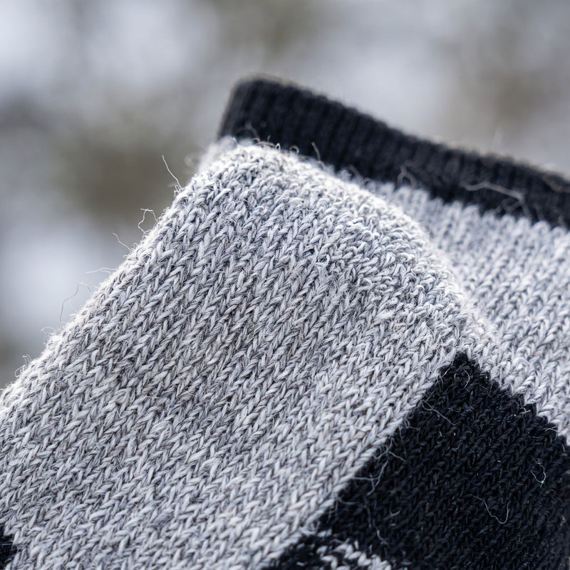 Calf-Height Merino Wool Hiking Socks with Cushioning - product view 4 | Buffalo Gears