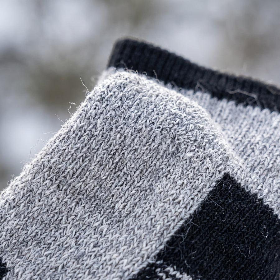 Calf-Height Merino Wool Hiking Socks with Cushioning - product view 4 | Buffalo Gears