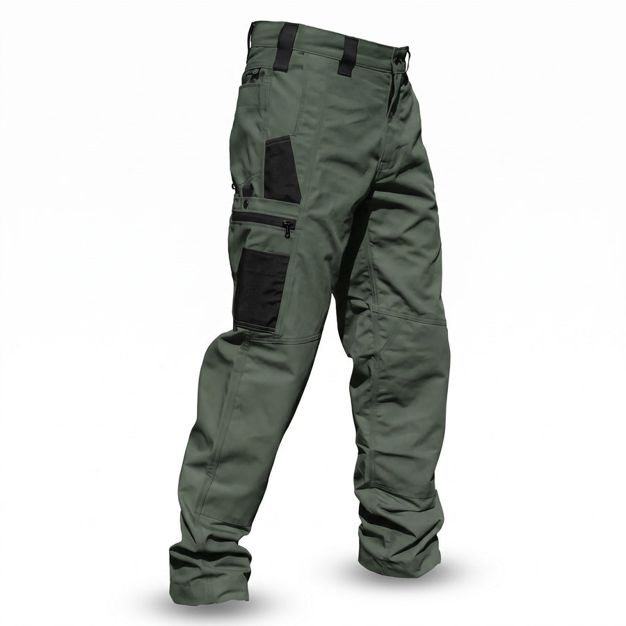 Cargo Trousers for Men with Zip Pockets, Straight Leg - product view 5 | Buffalo Gears