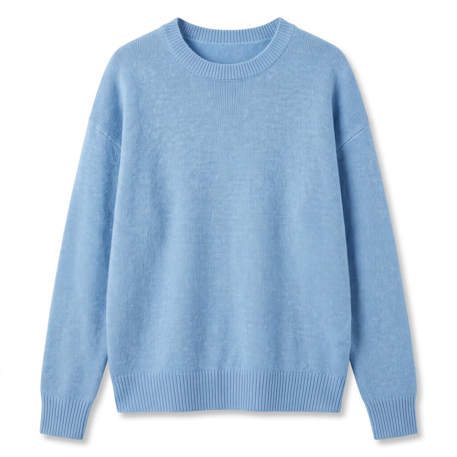Cashmere Blend Jumper for Women, Loose Plush Knit - product view 1 | Buffalo Gears