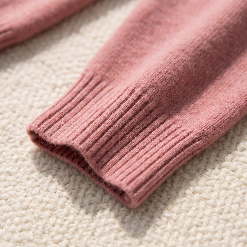 Cashmere Blend Jumper for Women, Loose Plush Knit - product view 3 | Buffalo Gears