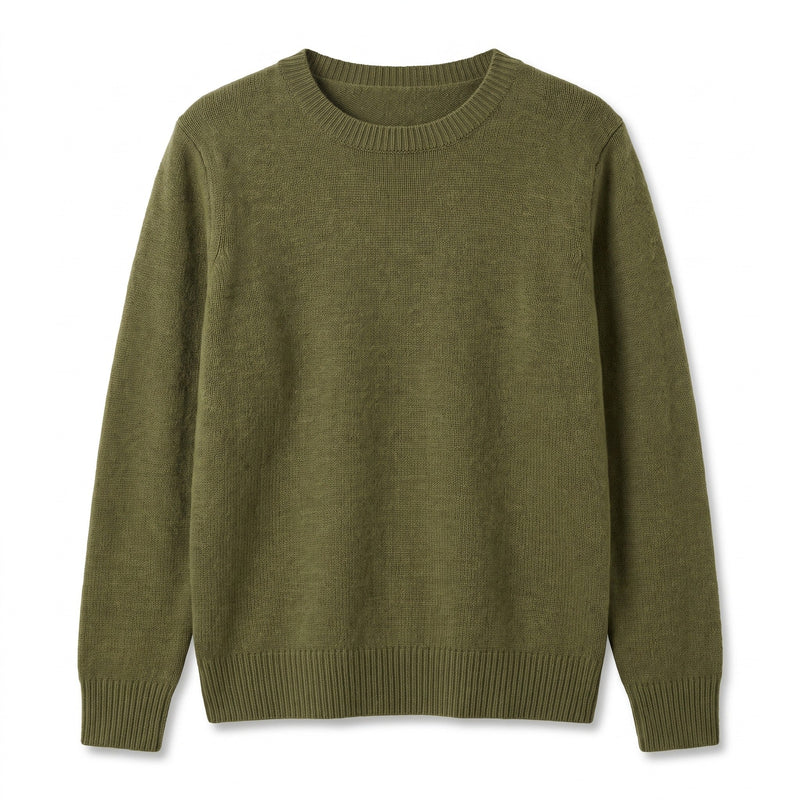 Cashmere Blend Jumper for Women, Loose Plush Knit - product view 6 | Buffalo Gears