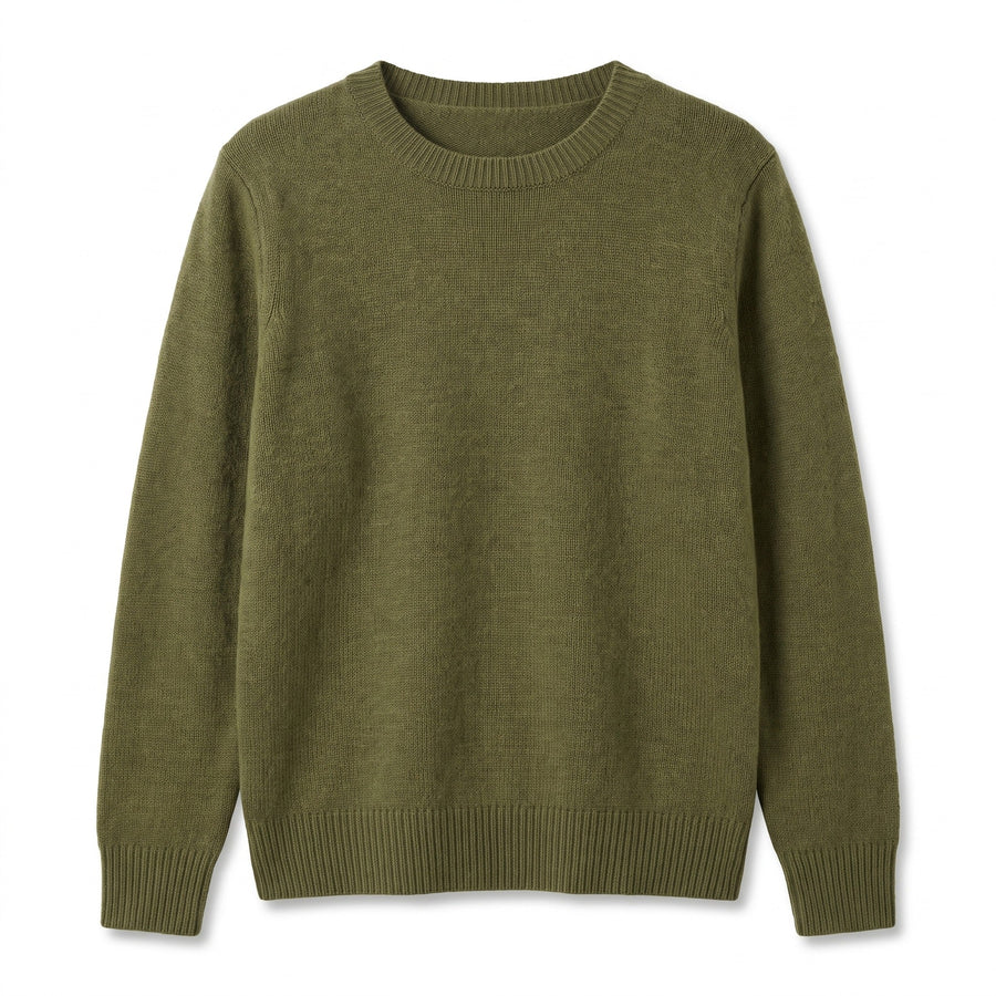 Cashmere Blend Jumper for Women, Loose Plush Knit - product view 6 | Buffalo Gears