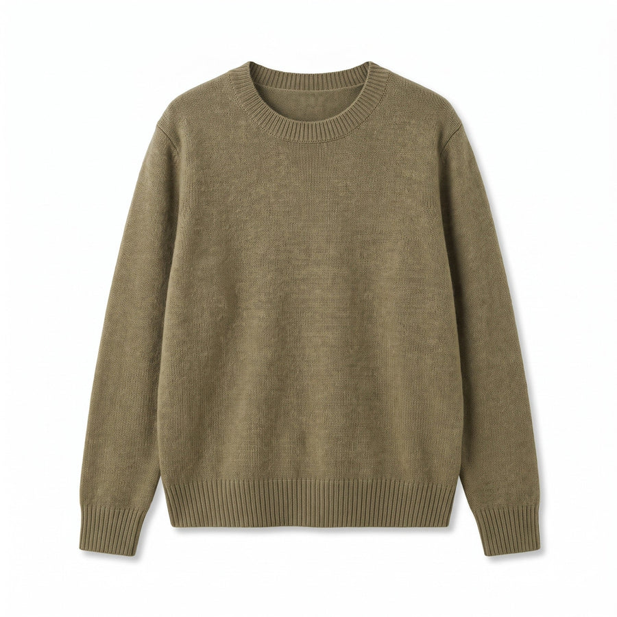 Cashmere Blend Jumper for Women, Loose Plush Knit - product view 7 | Buffalo Gears