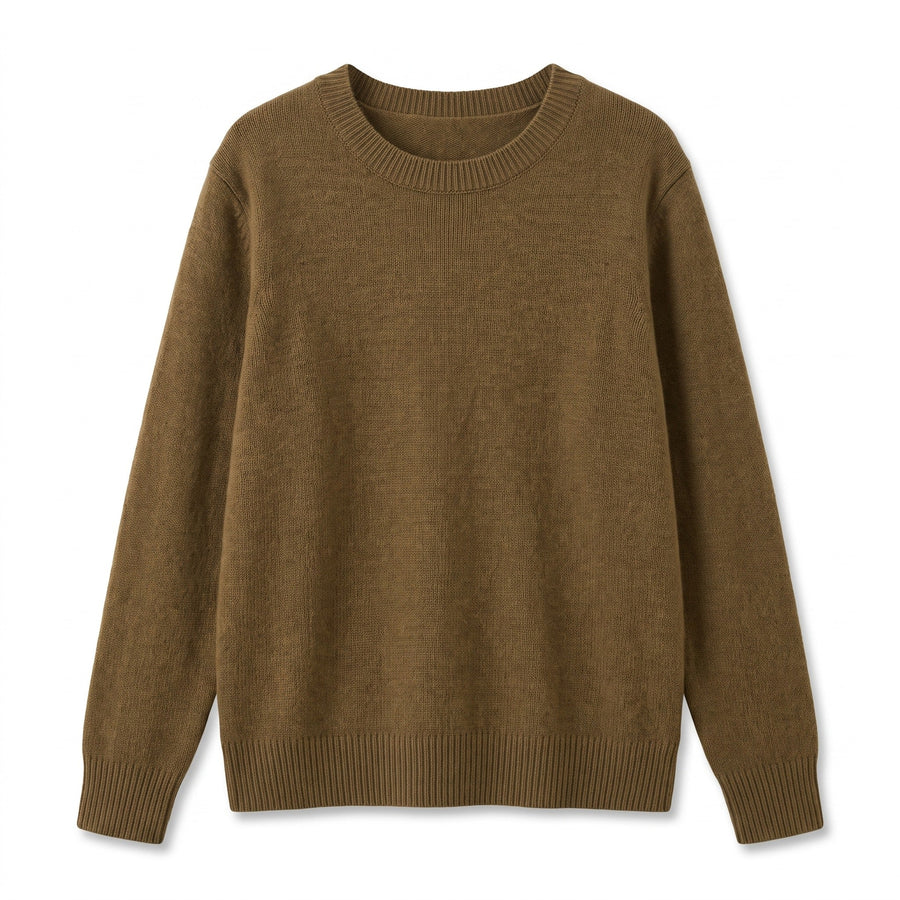 Cashmere Blend Jumper for Women, Loose Plush Knit - product view 8 | Buffalo Gears