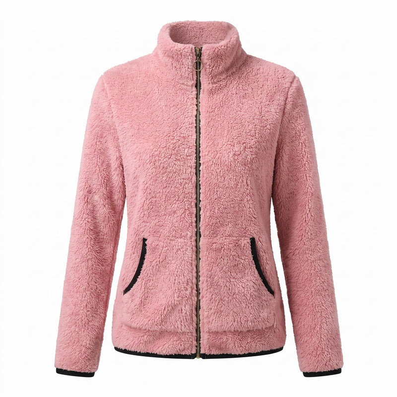 Casual Jacket for Women with Plush Trimmed Zip - product view 9 | Buffalo Gears