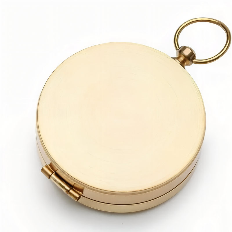 Classic Brass Pocket Compass for Backcountry Navigation - product view 6 | Buffalo Gears