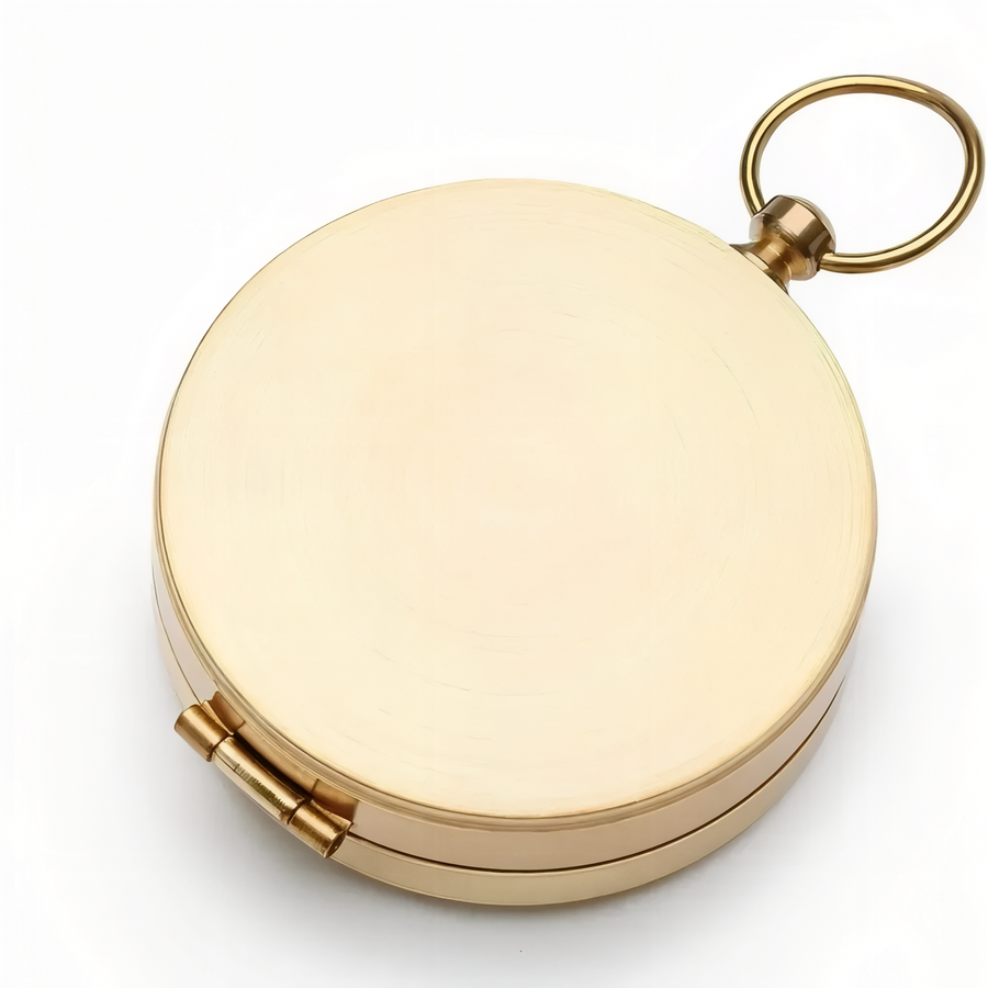 Classic Brass Pocket Compass for Backcountry Navigation - product view 6 | Buffalo Gears