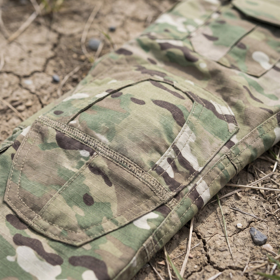 Combat Trousers for Men with Reinforced Knees - product view 3 | Buffalo Gears