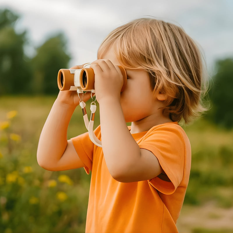 Compact Kids Binoculars for Outdoor Nature Exploring - product view 2 | Buffalo Gears