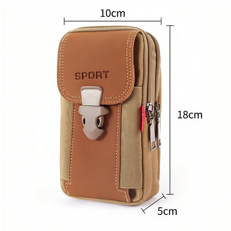 Compact Waist Bag for Hiking and Outdoor Travel - product view 4 | Buffalo Gears