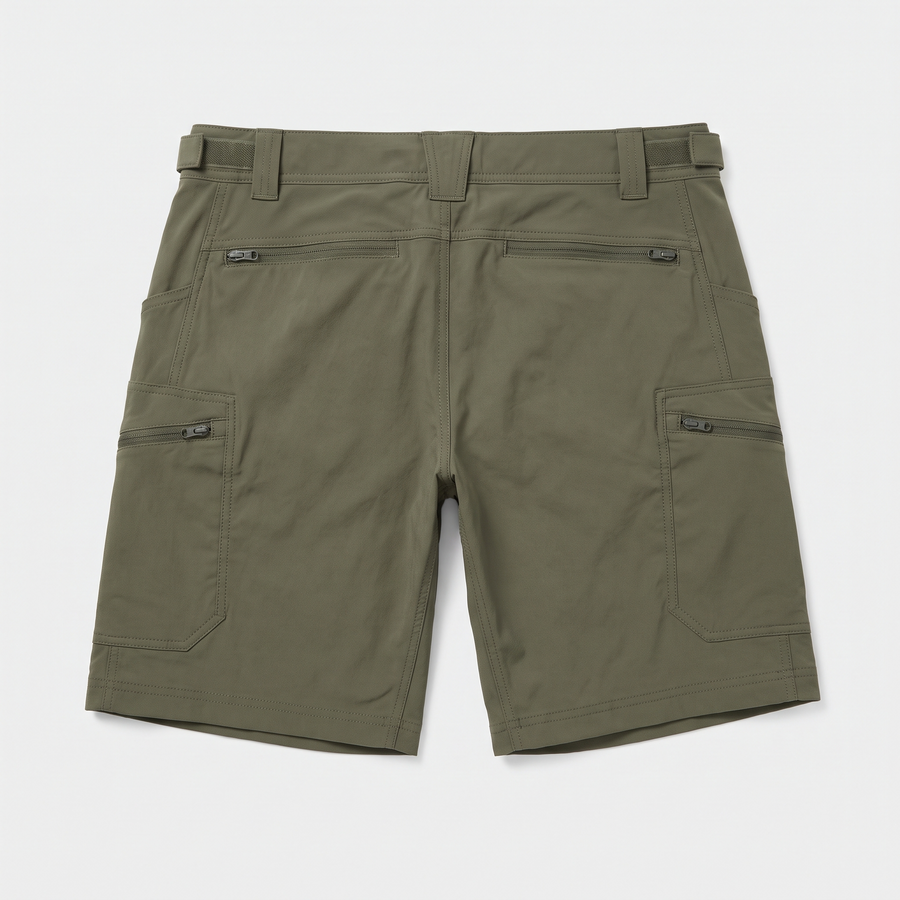 Cooling Cotton-Poly Tactical Shorts for Summer Wear - product view 1 | Buffalo Gears