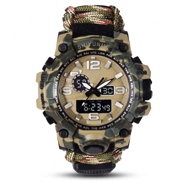Digital Trail Watch with Built In Compass and Thermometer